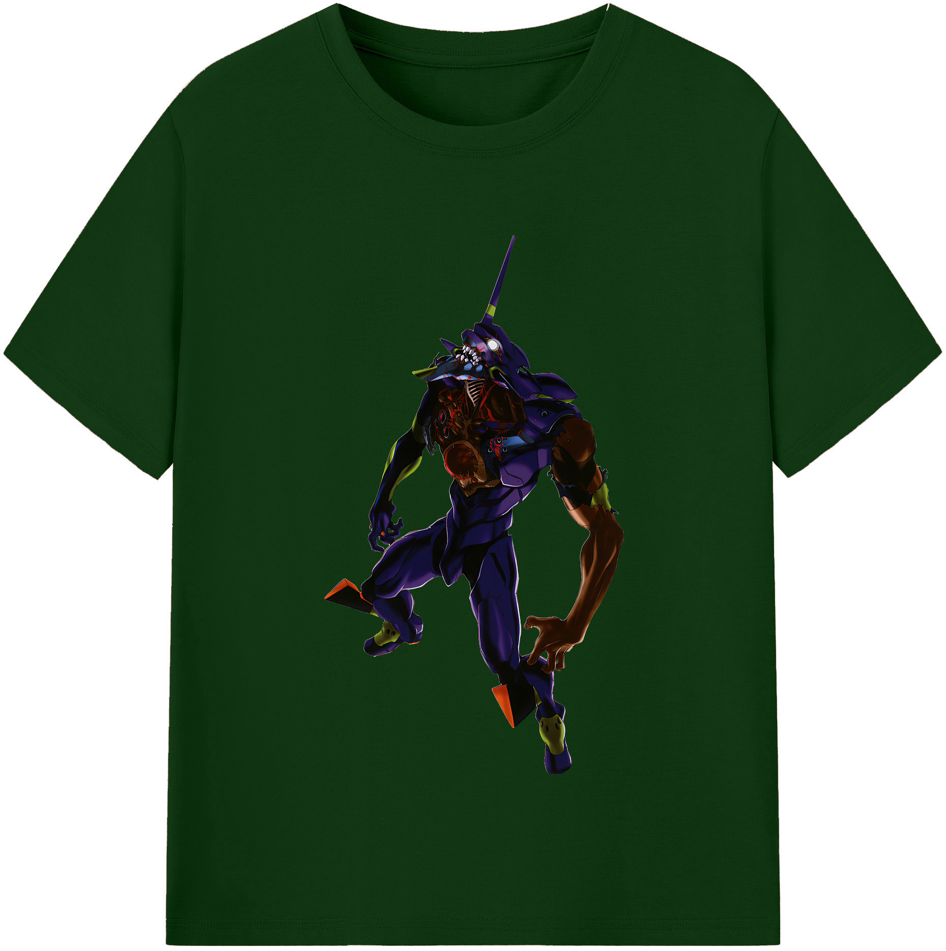 （画像用） EVA 新世紀エヴァンゲリオン 綿100％半袖Tシャツ（フロントプリント）